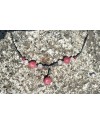 Alphabey's Melted gems stone Brass Silver Oxidised Necklace for Women Alphabey's Melted gems stone Brass Silver Oxidised Necklace for Women